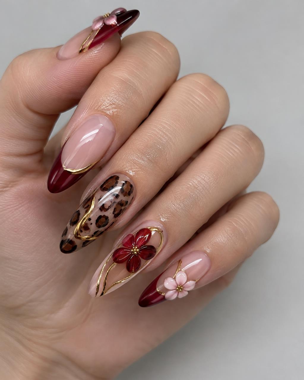 Inspirationsbild: nail art-manikyr